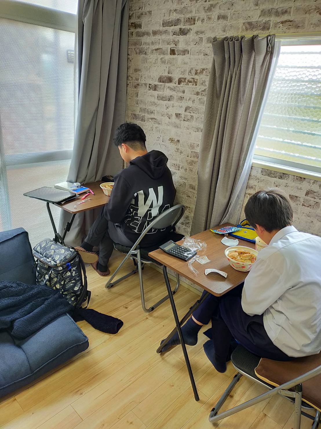 ステップアップくらぶでの学習の様子