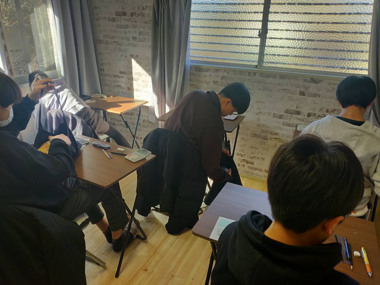 徽典館義塾での学習風景